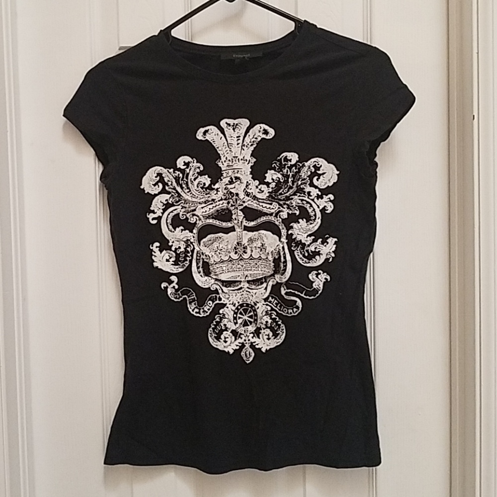 👗2/$29👗 Express | Graphic T with rhinestones